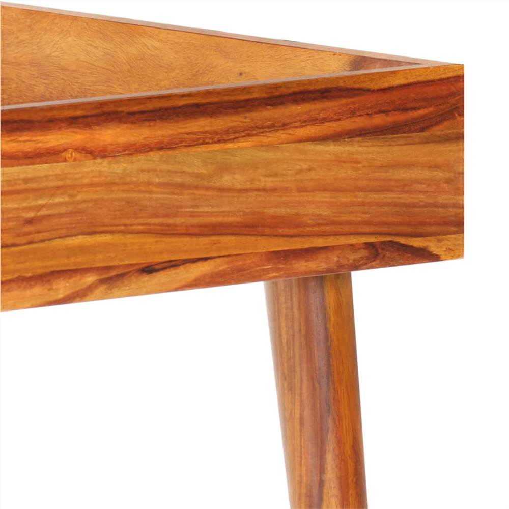 Bed Frame Solid Sheesham Wood 140x200 cm