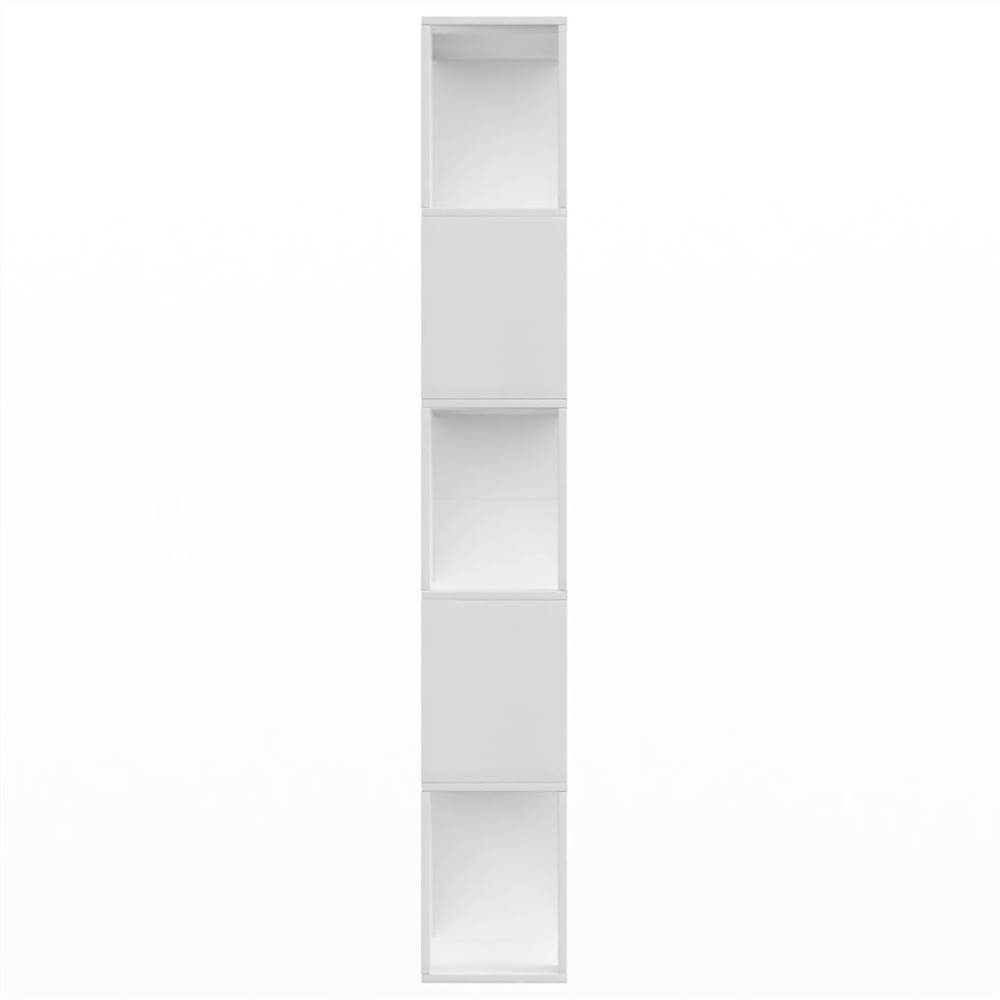 Book Cabinet/Room Divider White 80x24x159 cm Chipboard