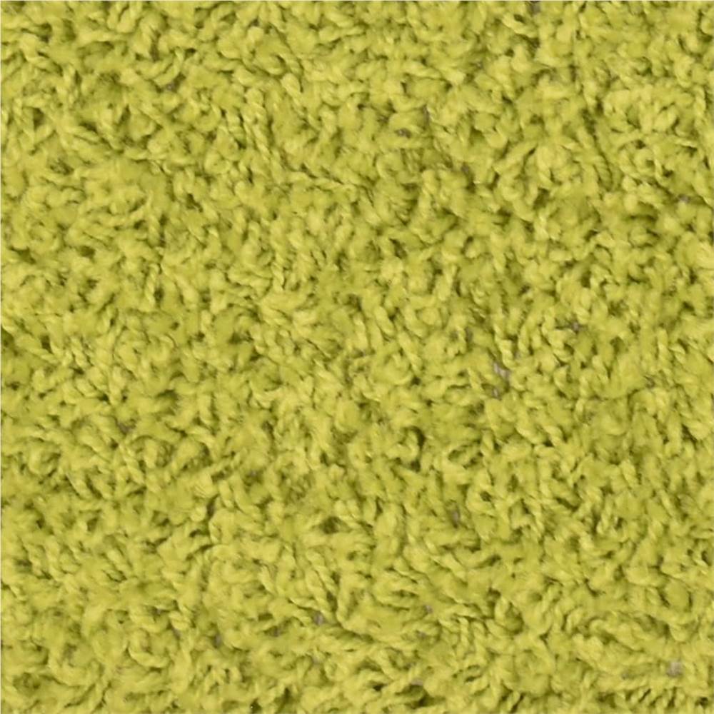 Carpet Stair Treads 15 pcs Green 65x21x4 cm