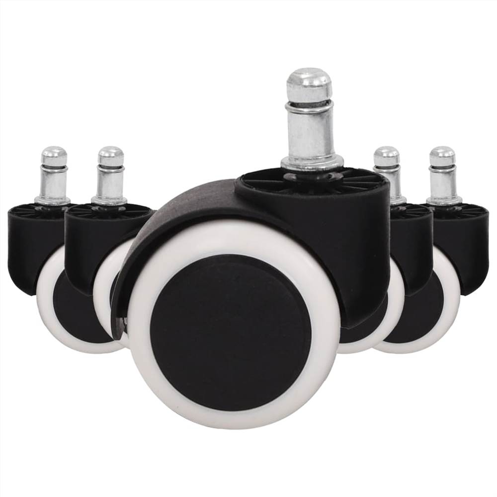 Castors for Office Chairs 5 pcs