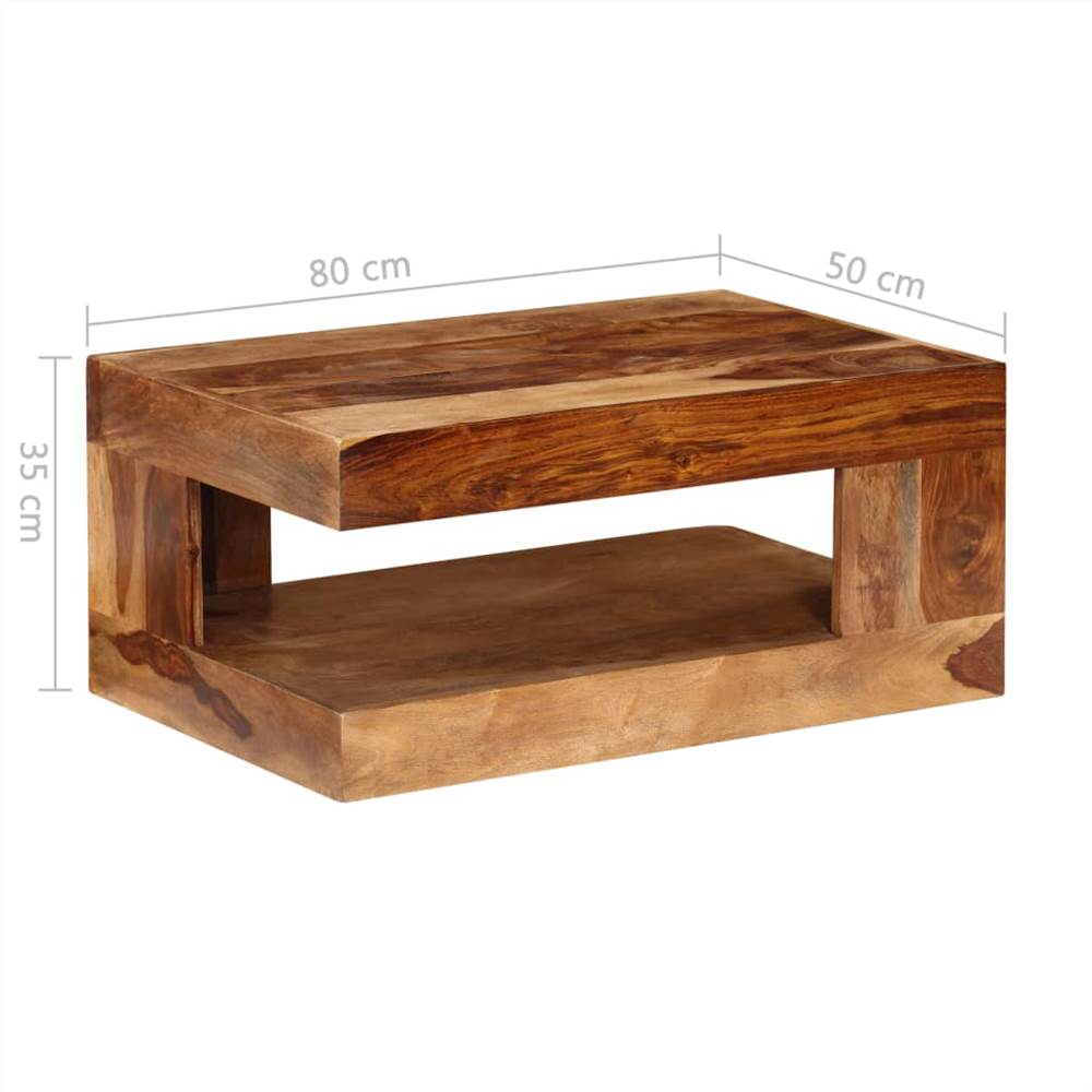 Coffee Table Solid Sheesham Wood