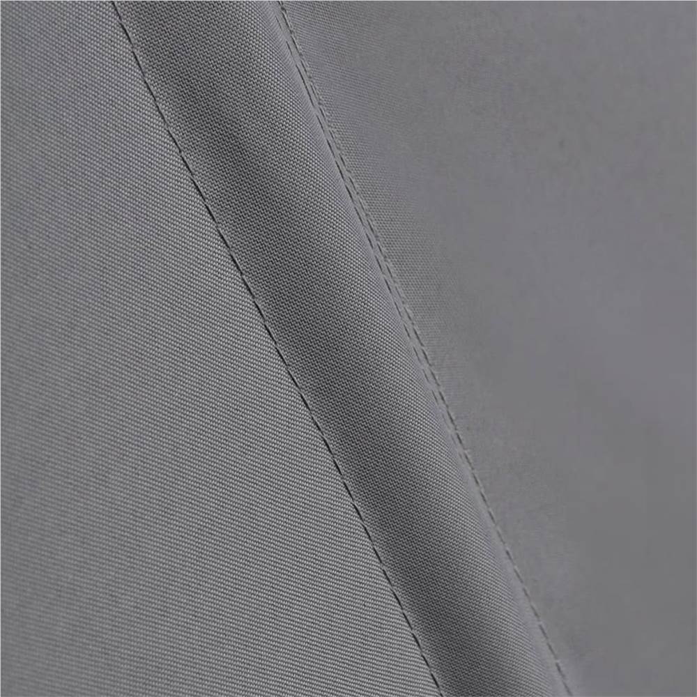 Collapsible Balcony Side Awning Grey 160x240 cm