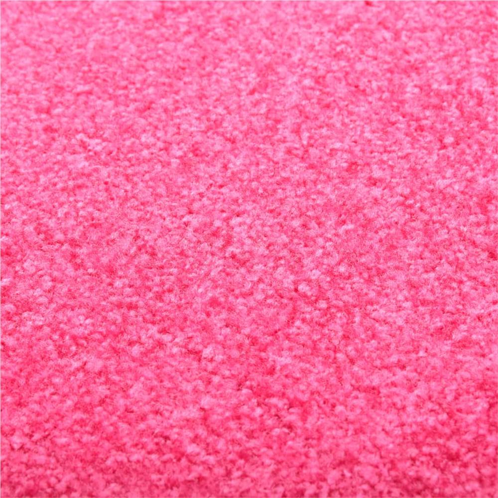 Doormat Washable Pink 90x120 cm