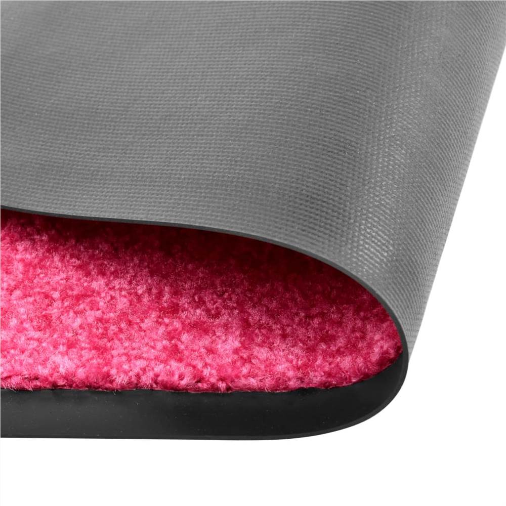 Doormat Washable Pink 90x120 cm