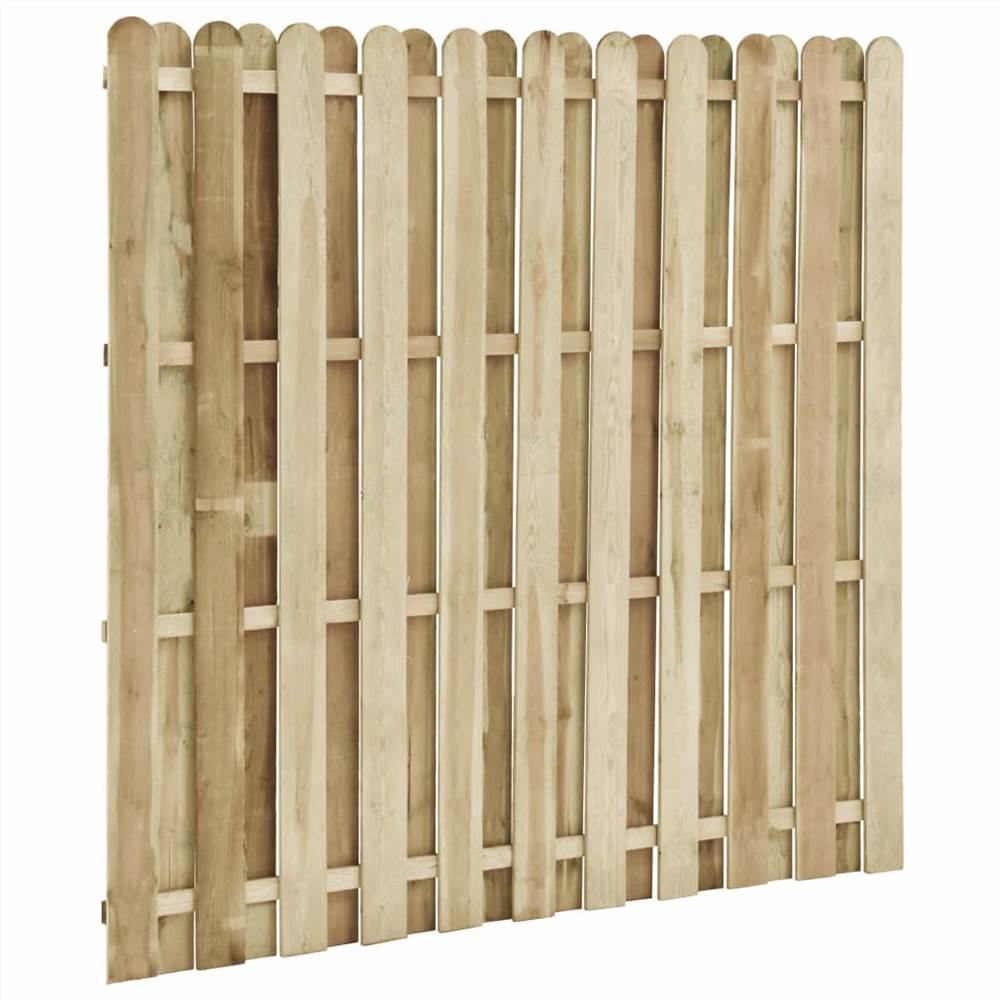 Fence Panel Impregnated Pinewood 180x170 cm
