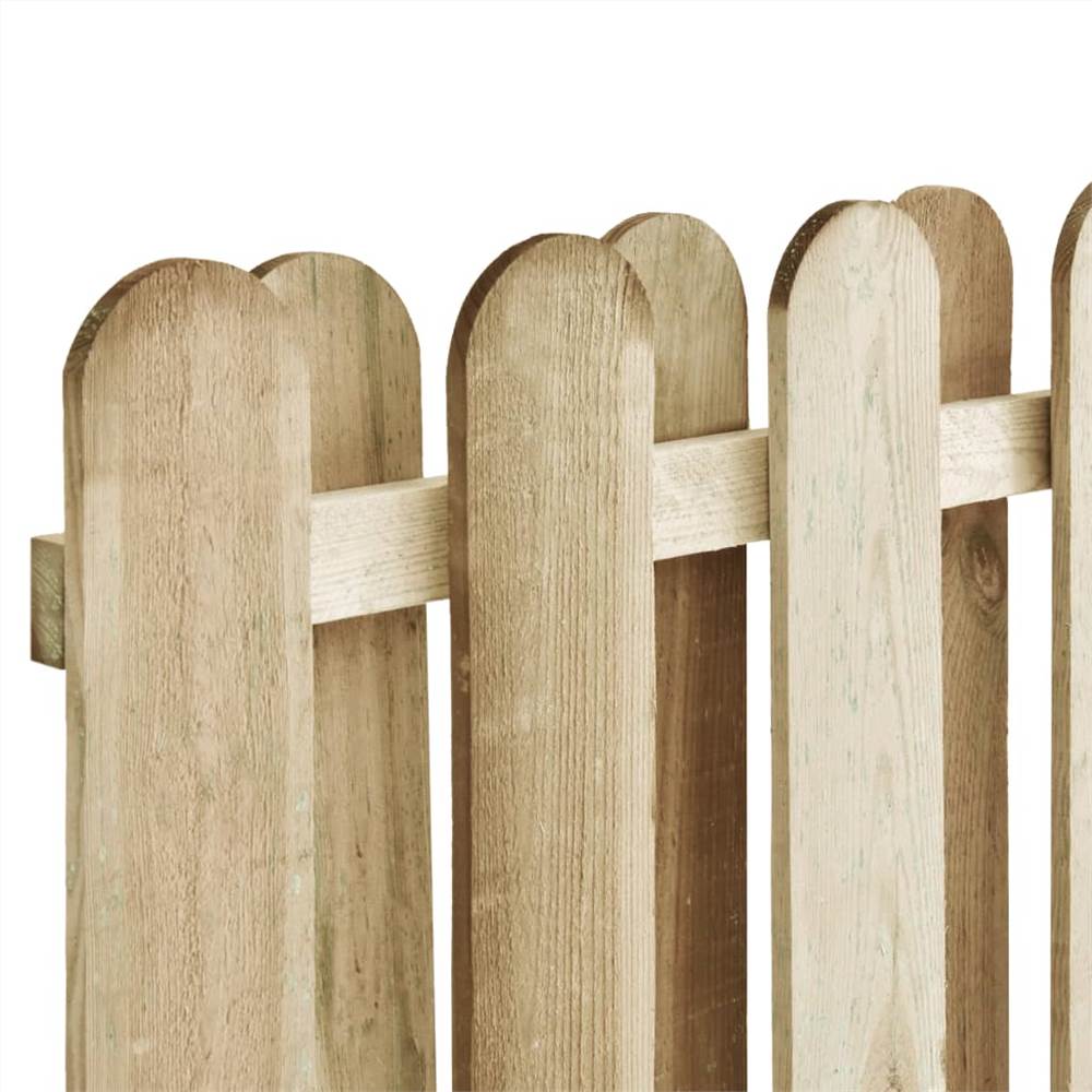 Fence Panel Impregnated Pinewood 180x170 cm