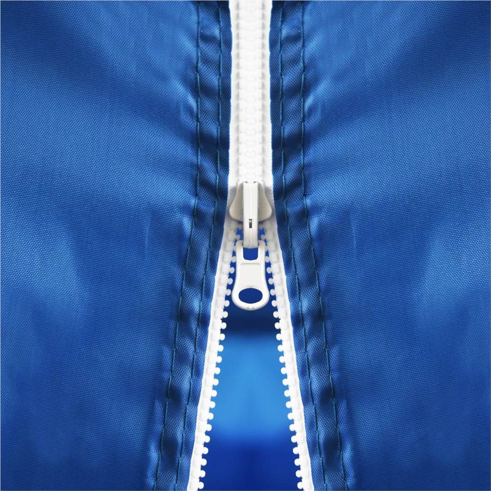 Folding Pop-up Party Tent with 5 Sidewalls 3x9 m Blue