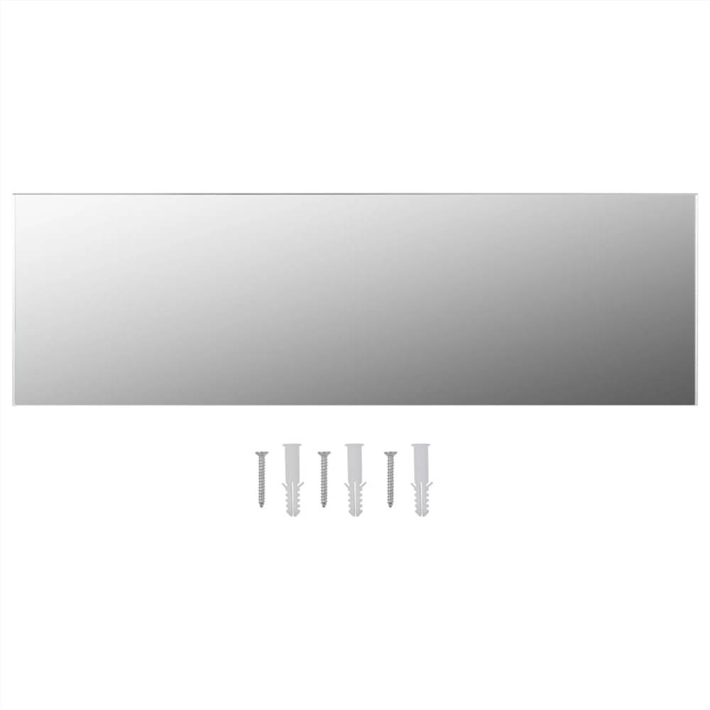 Frameless Mirror 150x50 cm Glass