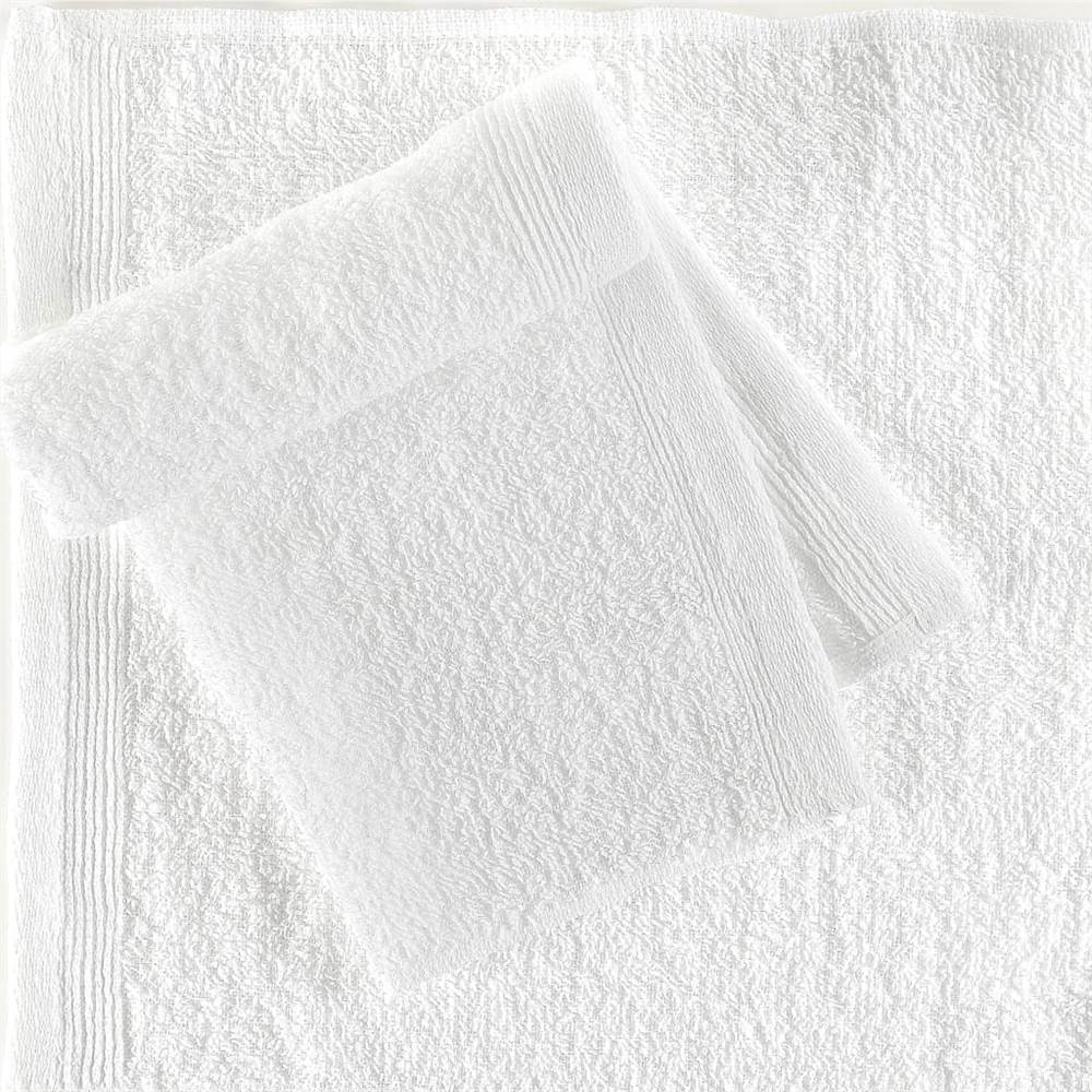 Guest Towels 25 pcs Cotton 350 gsm 30x30 cm White