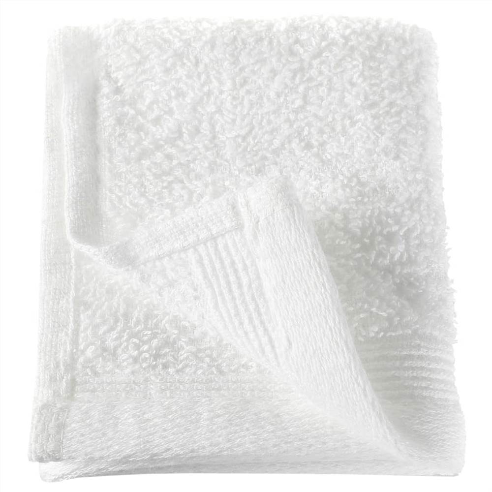 Guest Towels 25 pcs Cotton 350 gsm 30x30 cm White