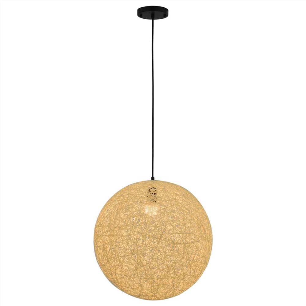 Hanging Lamp Cream Sphere 45 cm E27