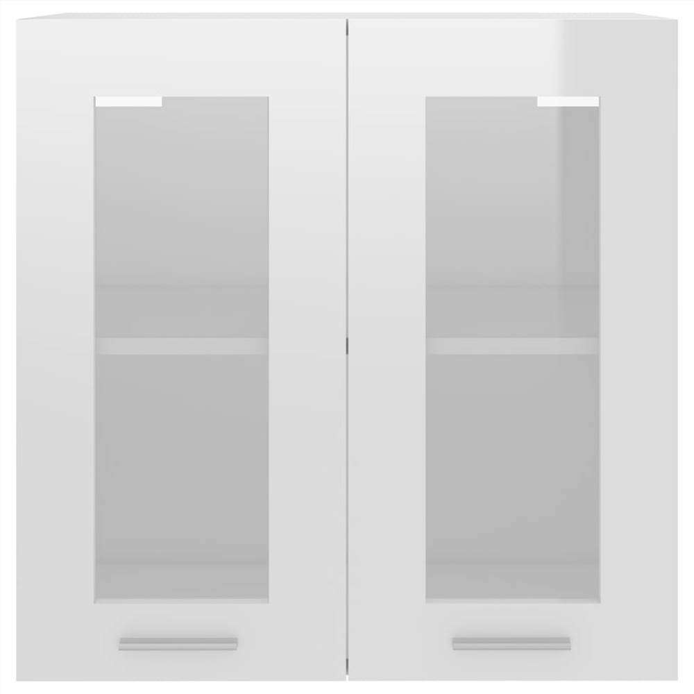Kitchen Cabinet High Gloss White 60x31x60 cm Chipboard