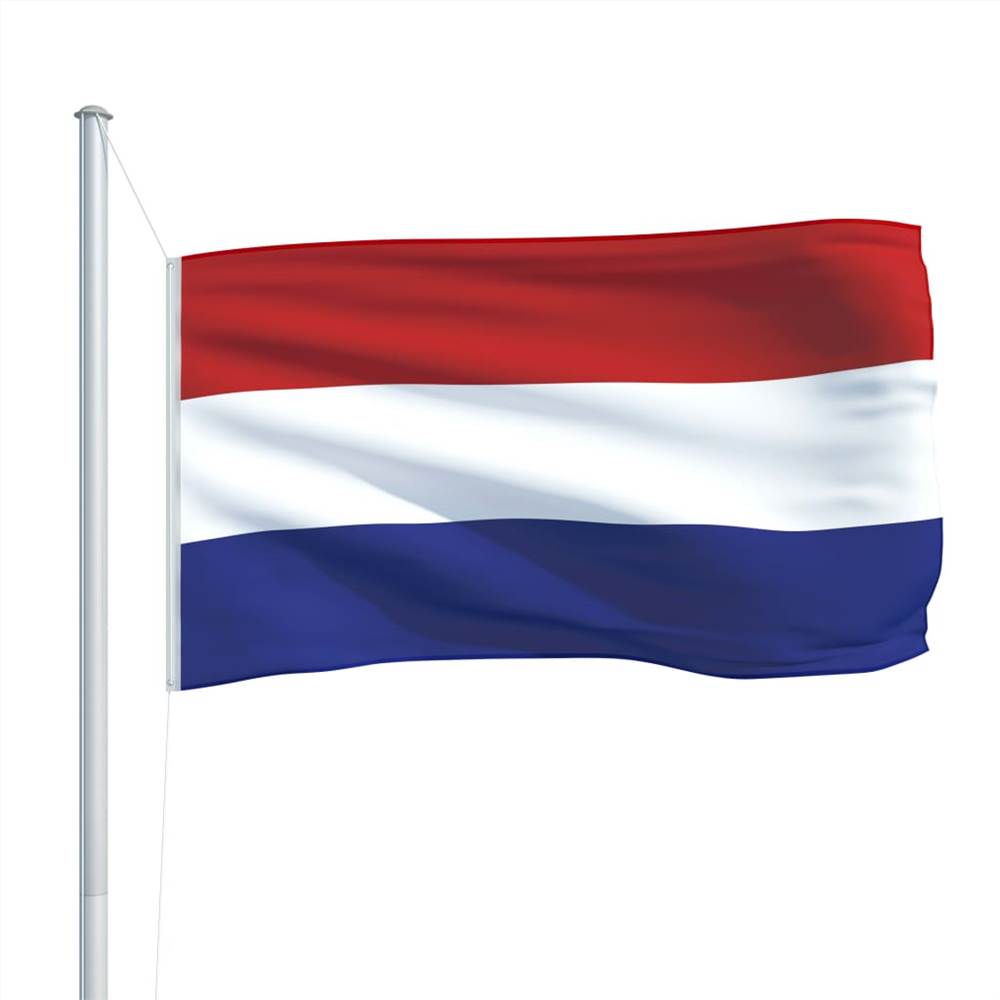 Netherlands Flag and Pole Aluminium 6.2 m (146069+146039)