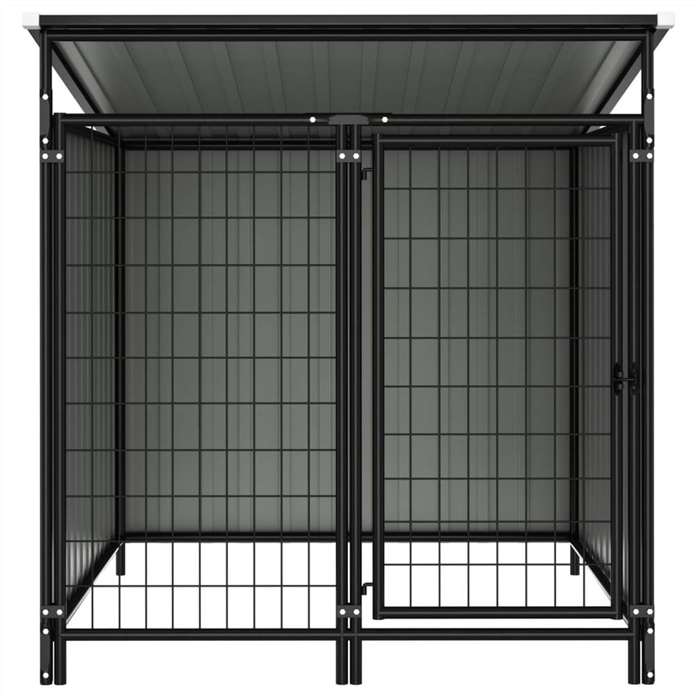 Outdoor Dog Kennel 133x133x116 cm
