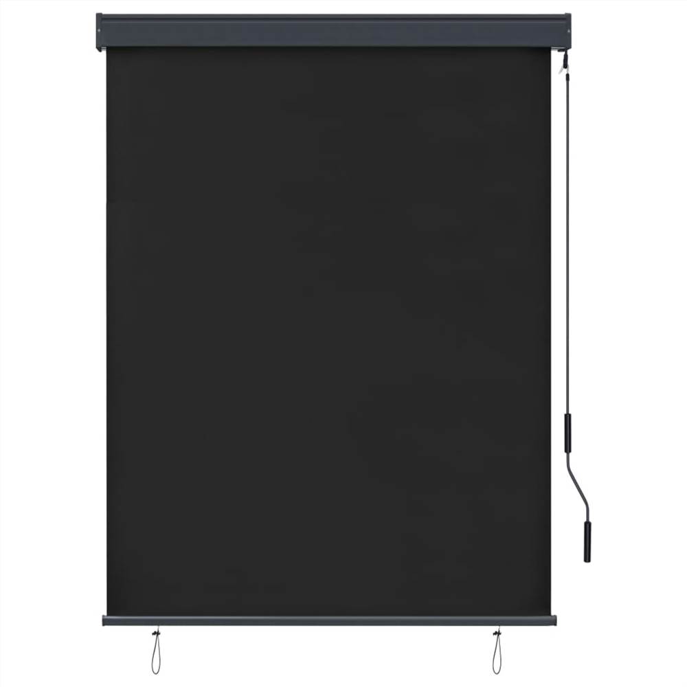 Outdoor Roller Blind 120x250 cm Anthracite