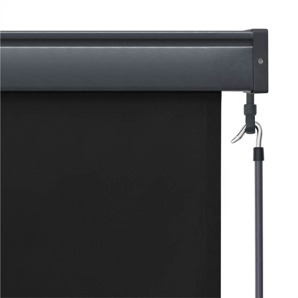 Outdoor Roller Blind 120x250 cm Anthracite