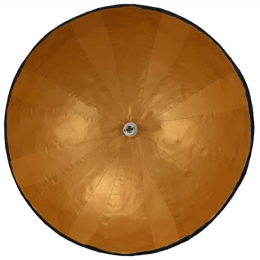 Pendant Lamp Black and Gold Ø70 cm E27