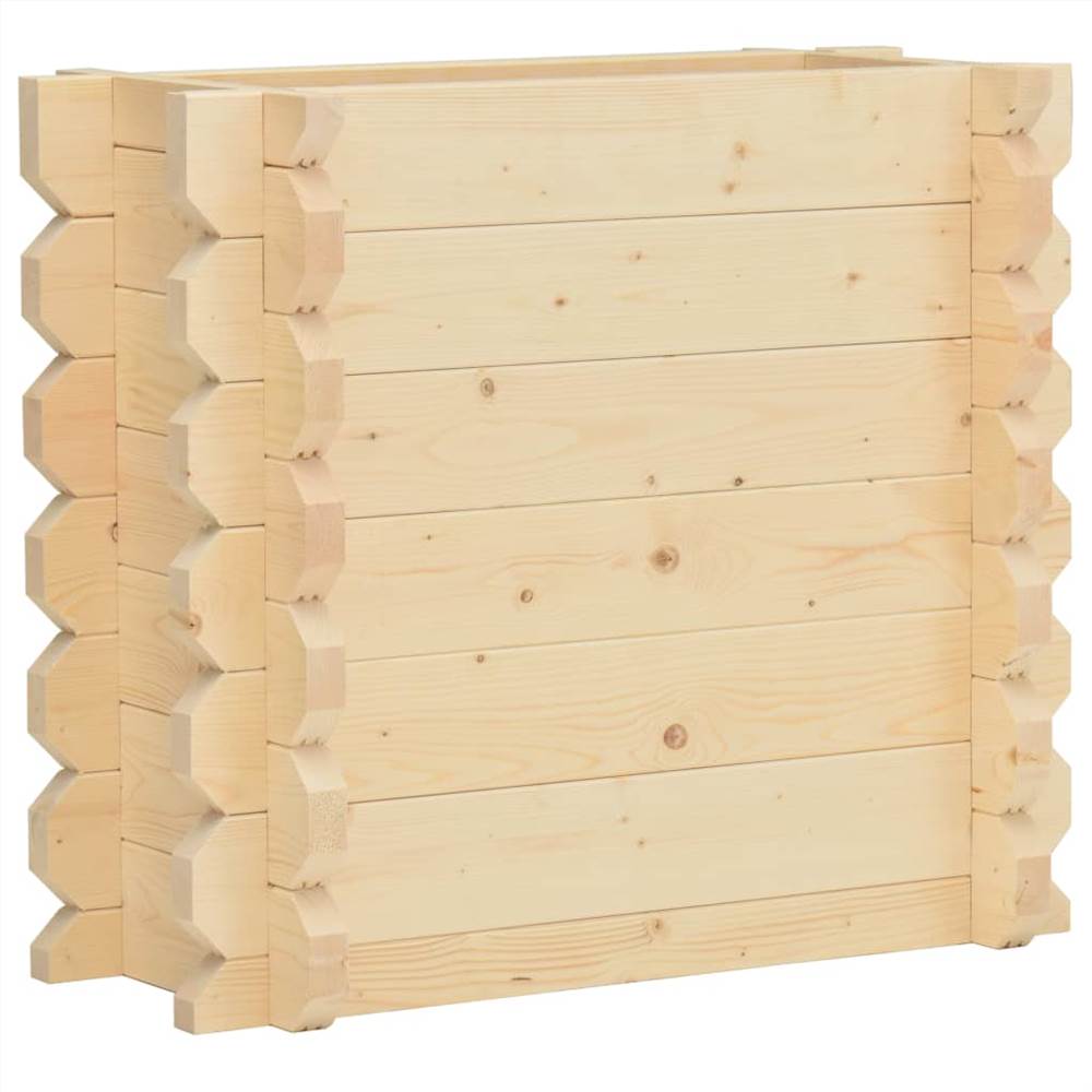 Raised Bed 42 mm 100x50x87.8 cm Solid Spruce Wood