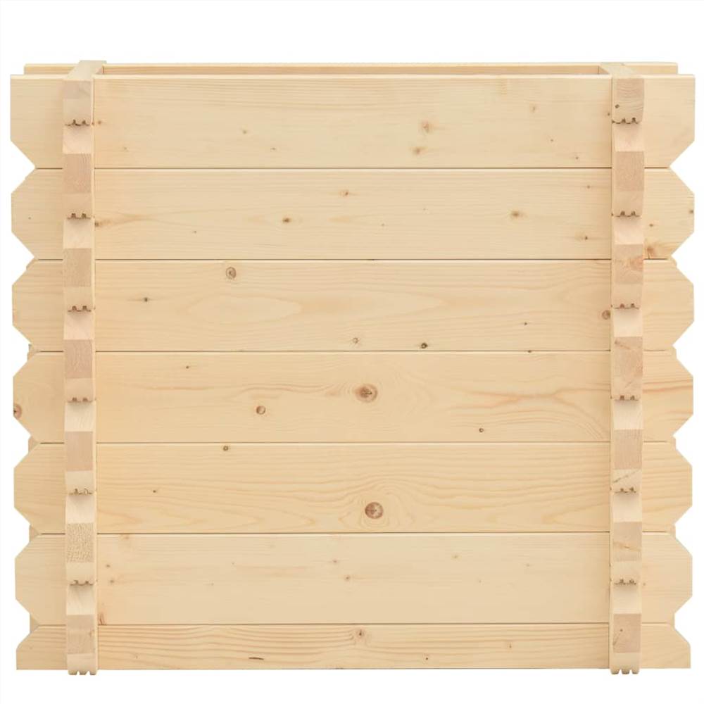 Raised Bed 42 mm 100x50x87.8 cm Solid Spruce Wood
