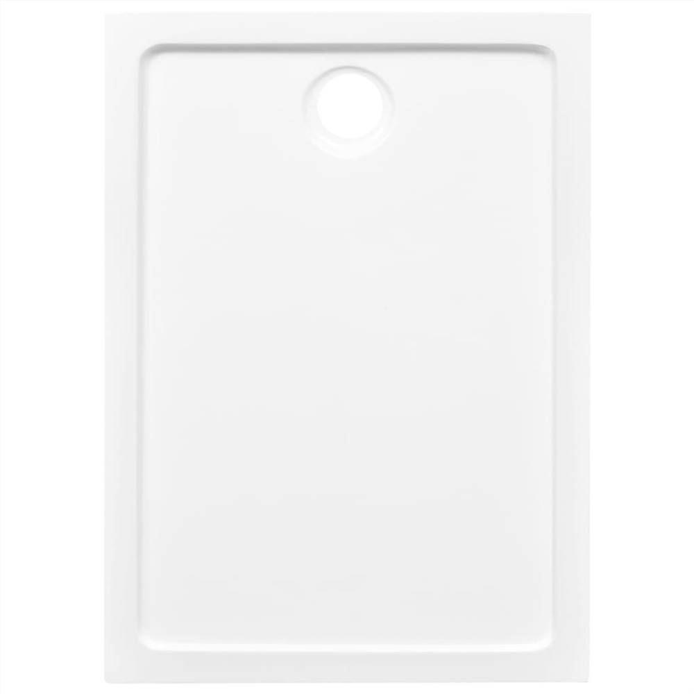 Shower Base Tray ABS White 70x100 cm
