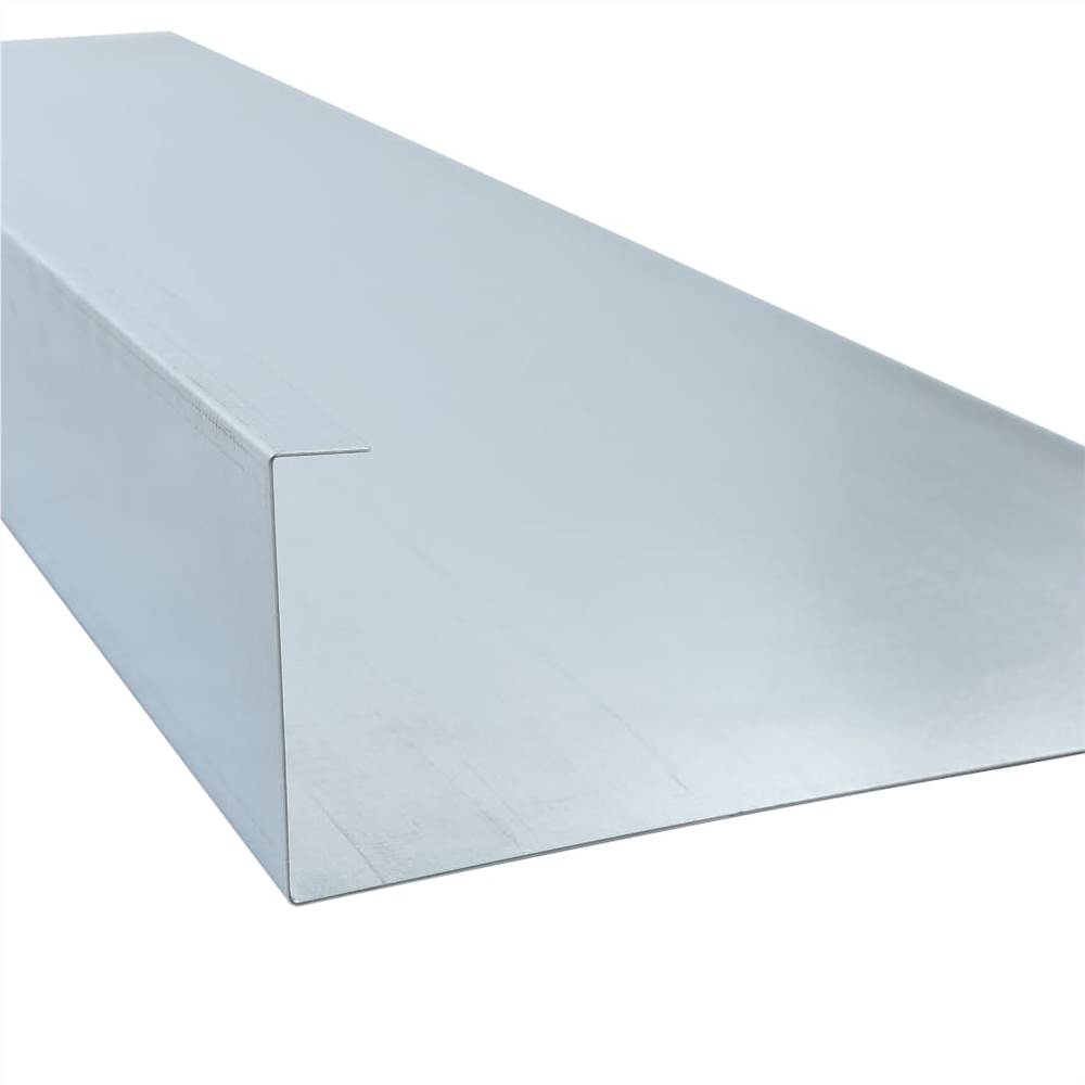 Snail Fence Galvanized Steel 150x150x25 cm