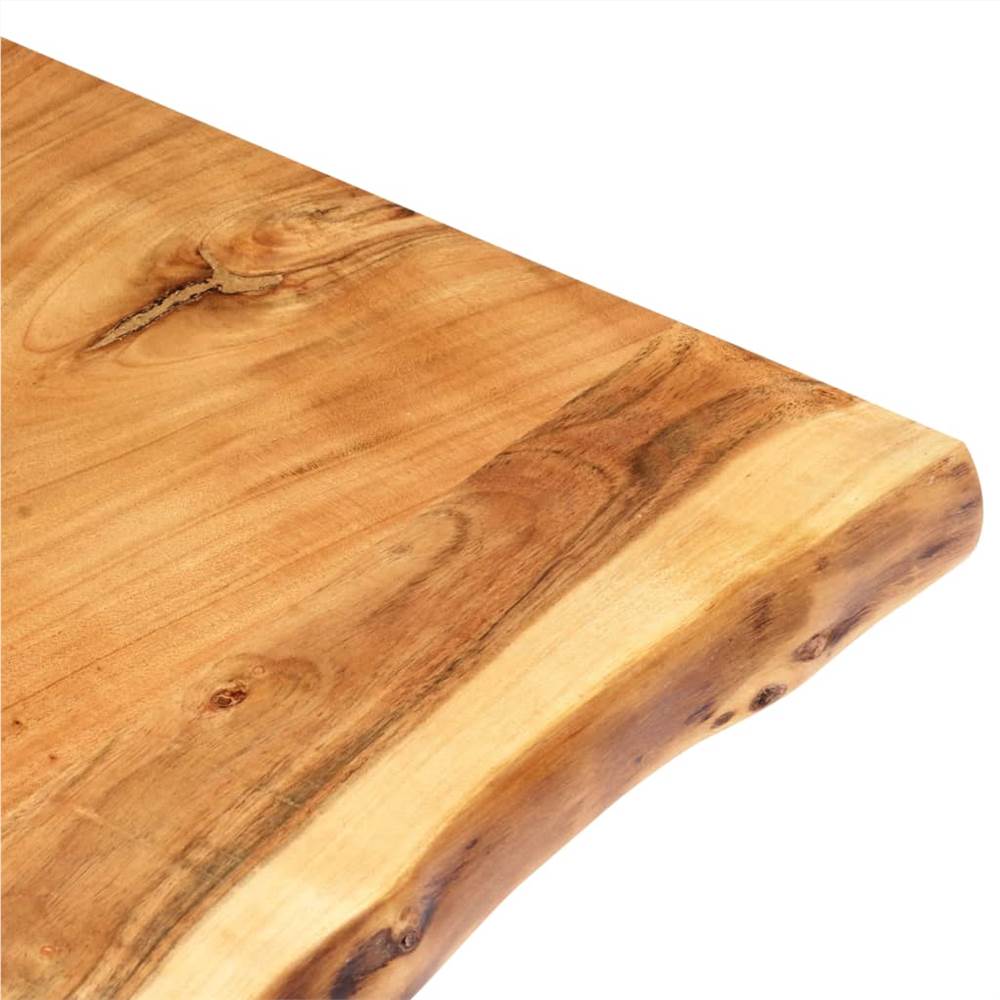 Table Top Solid Acacia Wood 60x60x3.8 cm