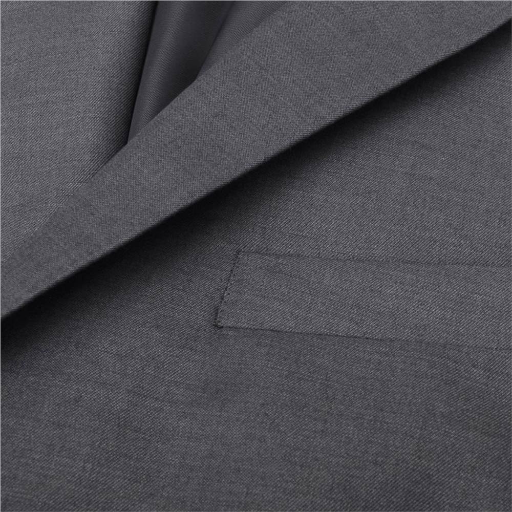Three Piece Mens Business Suit Size 46 Anthracite Grey