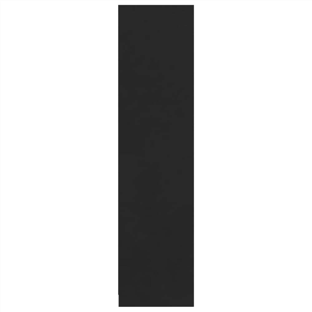 Wardrobe Black 100x50x200 cm Chipboard