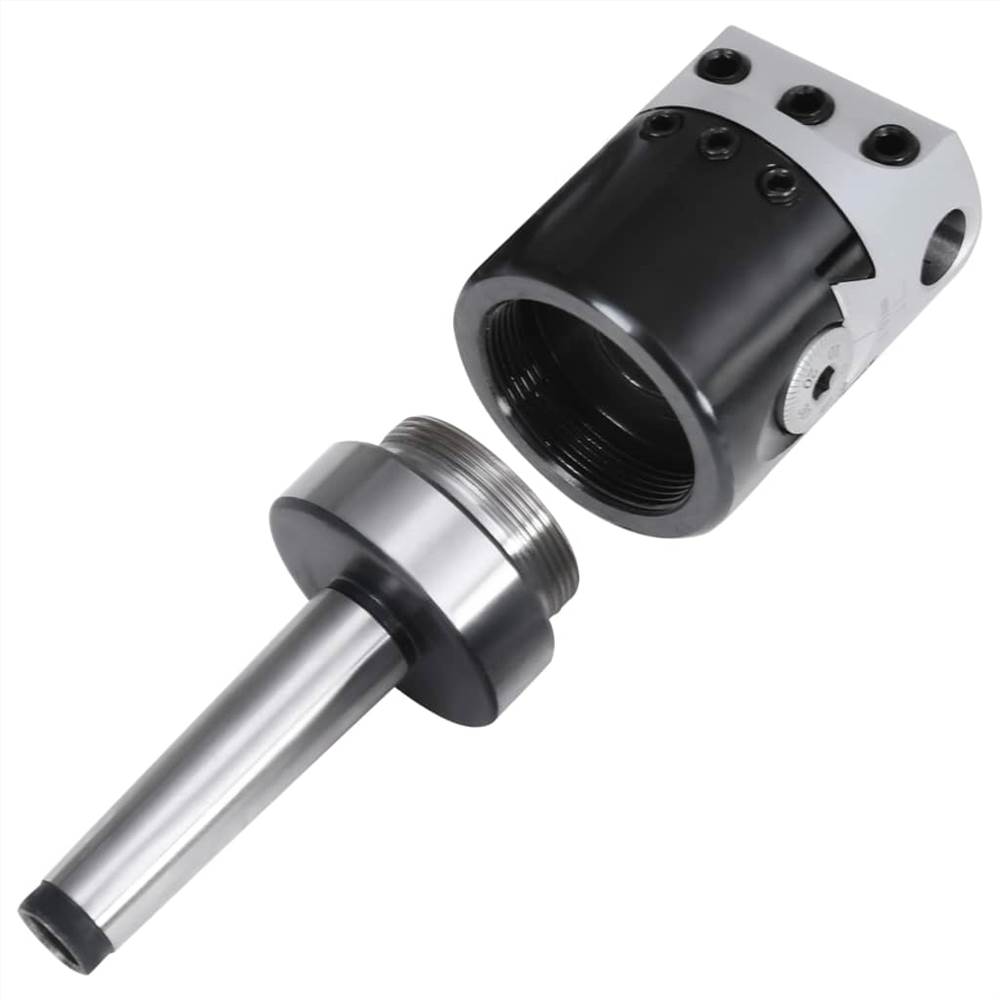 50 mm Boring Head with MT2 Boring Shank for Lathe Milling