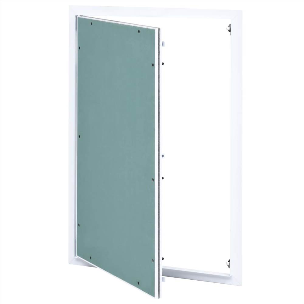 Access Panel with Aluminium Frame and Plasterboard 400x600 mm