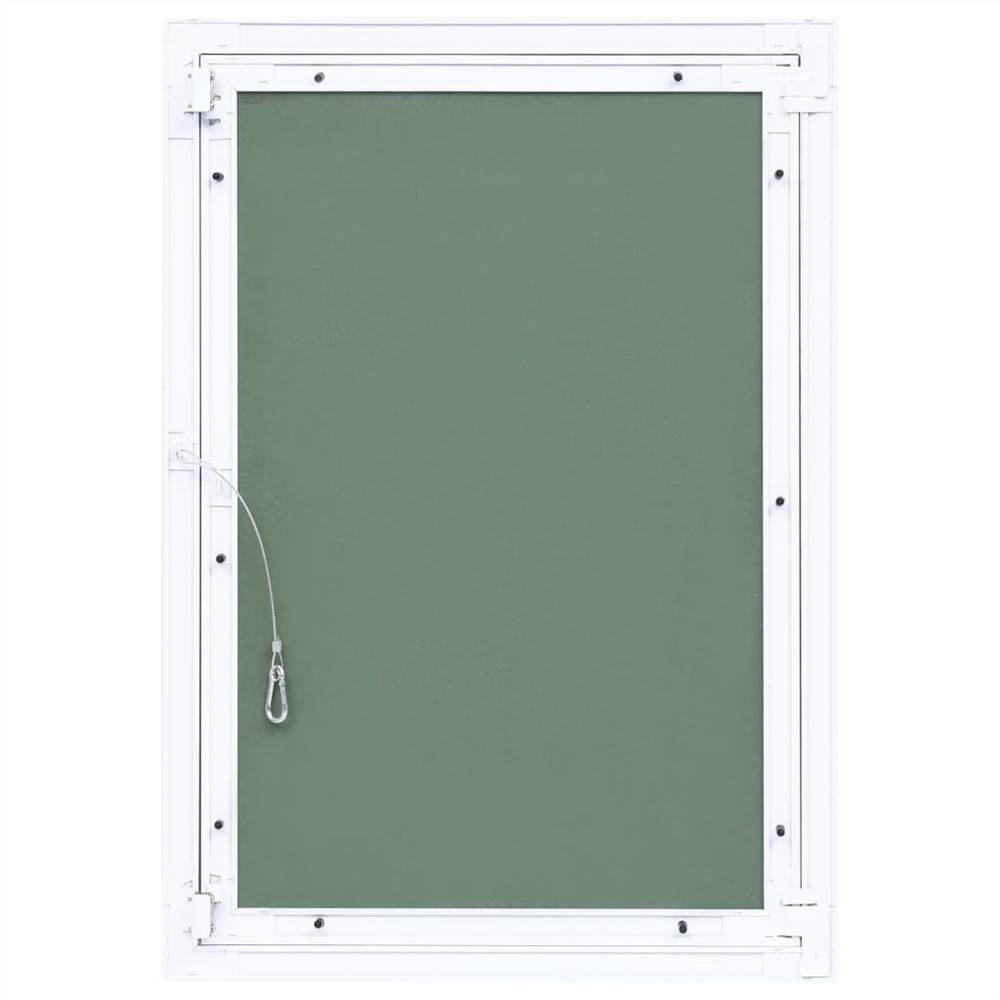 Access Panel with Aluminium Frame and Plasterboard 400x600 mm