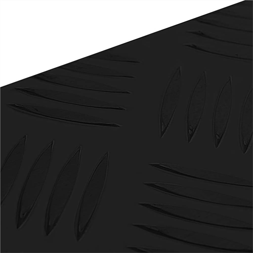 Aluminium Box 70x24x42 cm Trapezoid Black