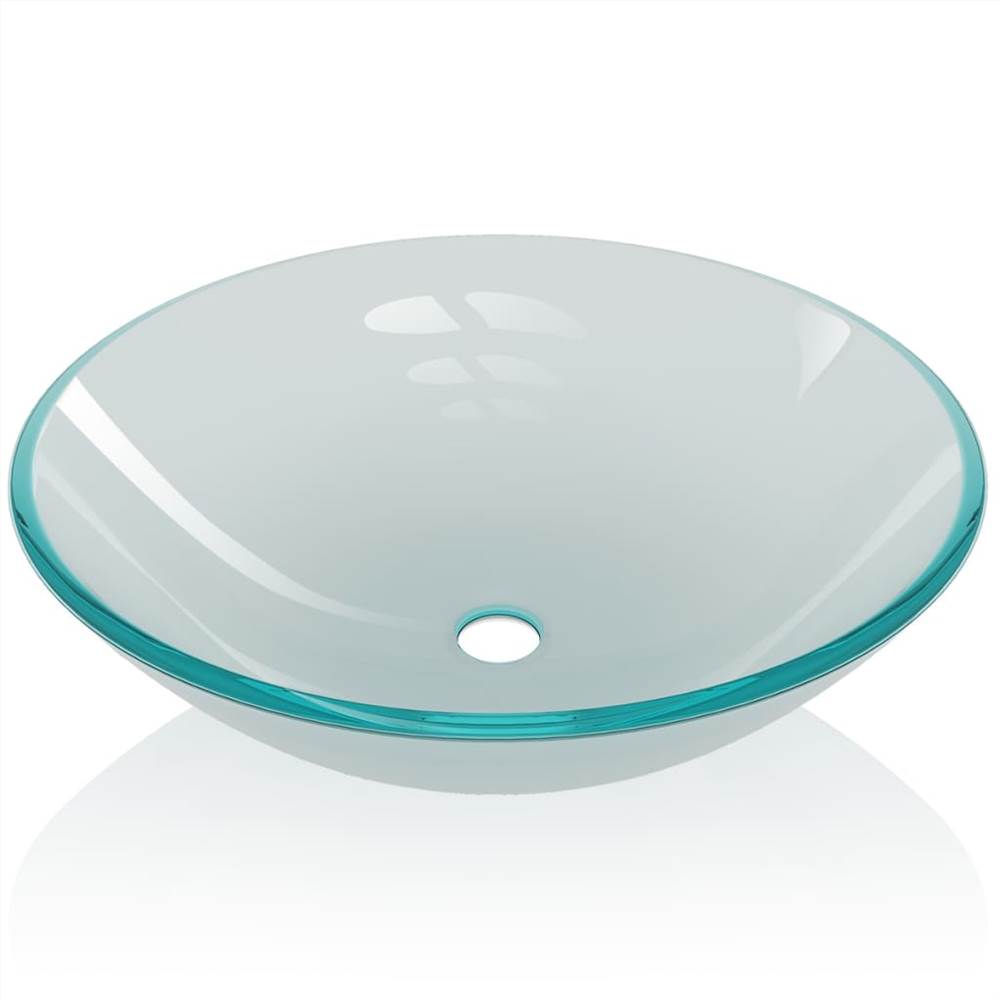 Basin Tempered Glass 42 cm Frosted