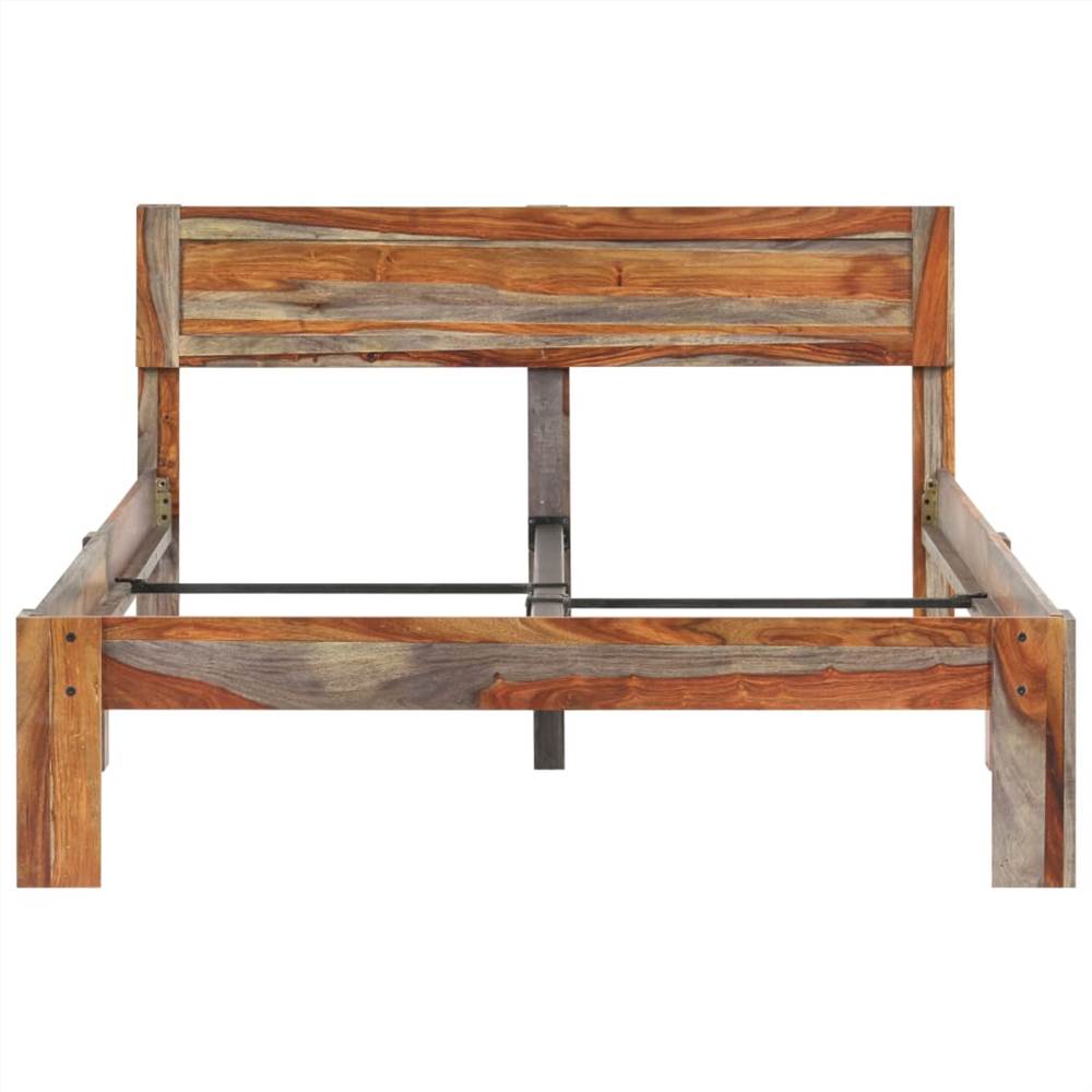 Bed Frame Solid Sheesham Wood 120x200 cm