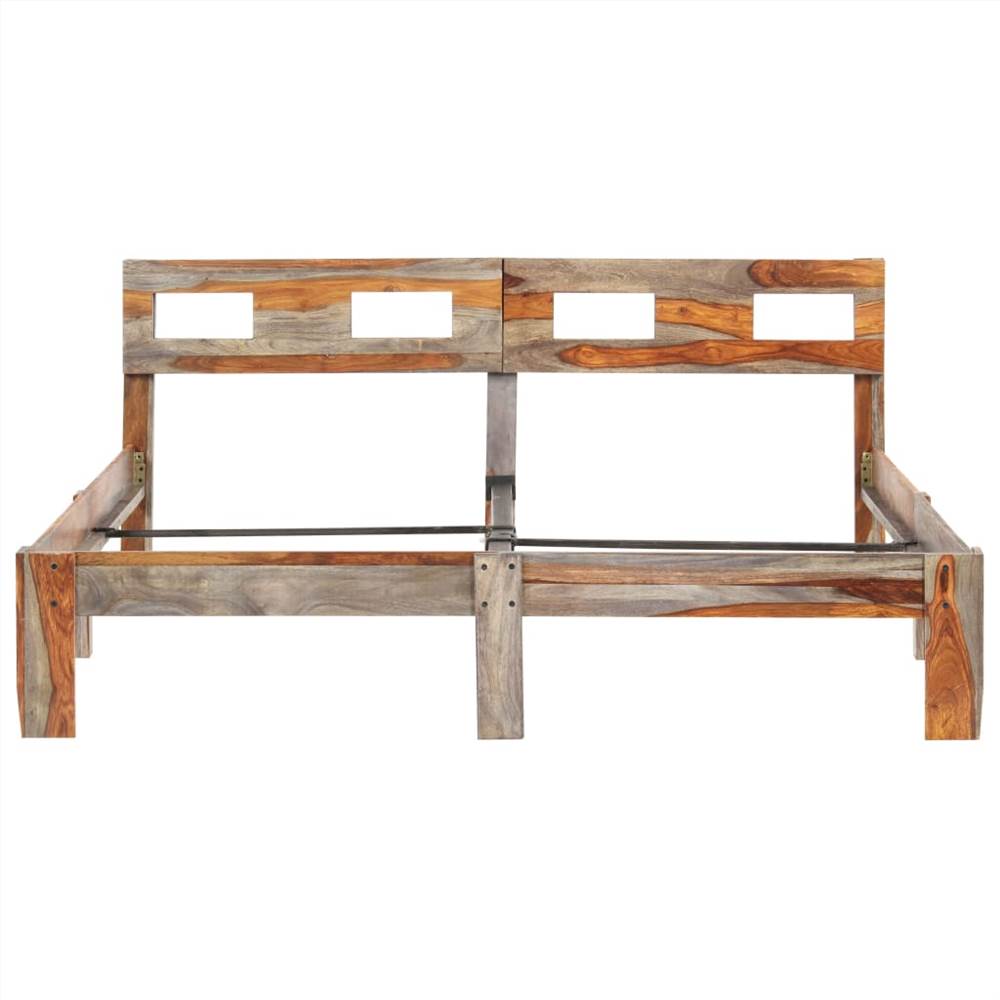 Bed Frame Solid Sheesham Wood X Cm