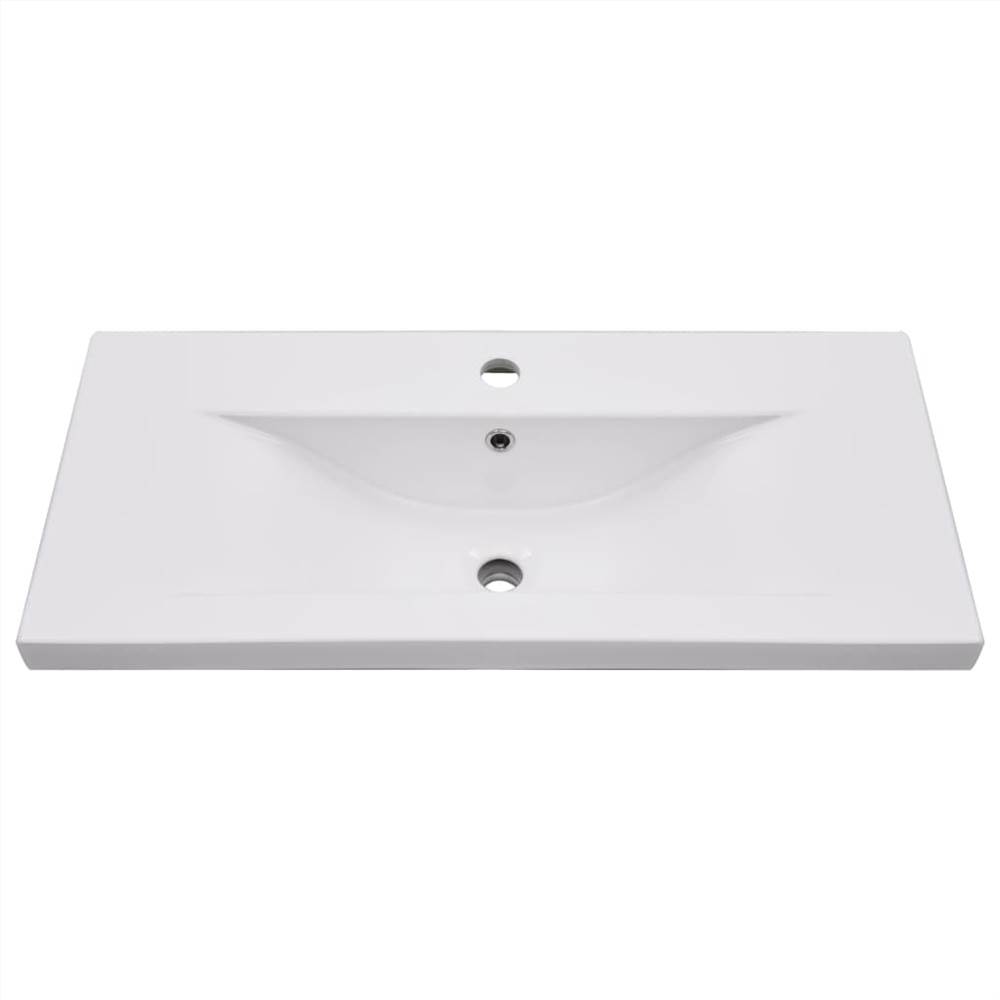 Built-in Basin 81x39.5x18.5 cm Ceramic White