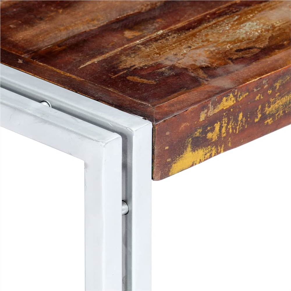 Coffee Table 60x60x35 cm Solid Reclaimed Wood