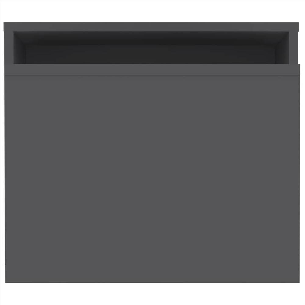 Coffee Table Set Grey 100x48x40 cm Chipboard