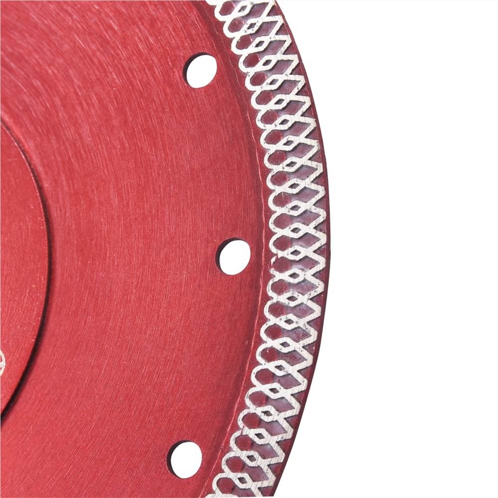 Diamond Cutting Disc with Holes Steel 180 mm