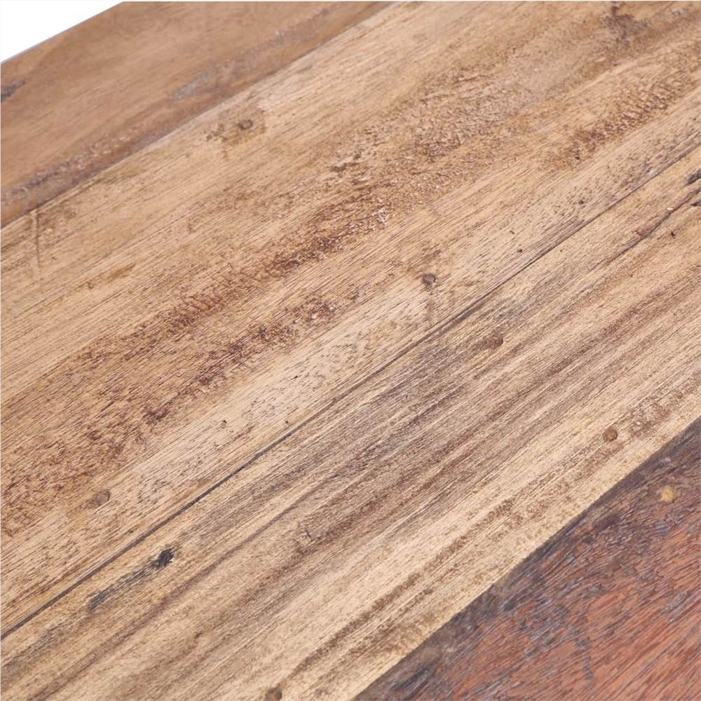 Dining Table 120x60x80 cm Solid Reclaimed Wood