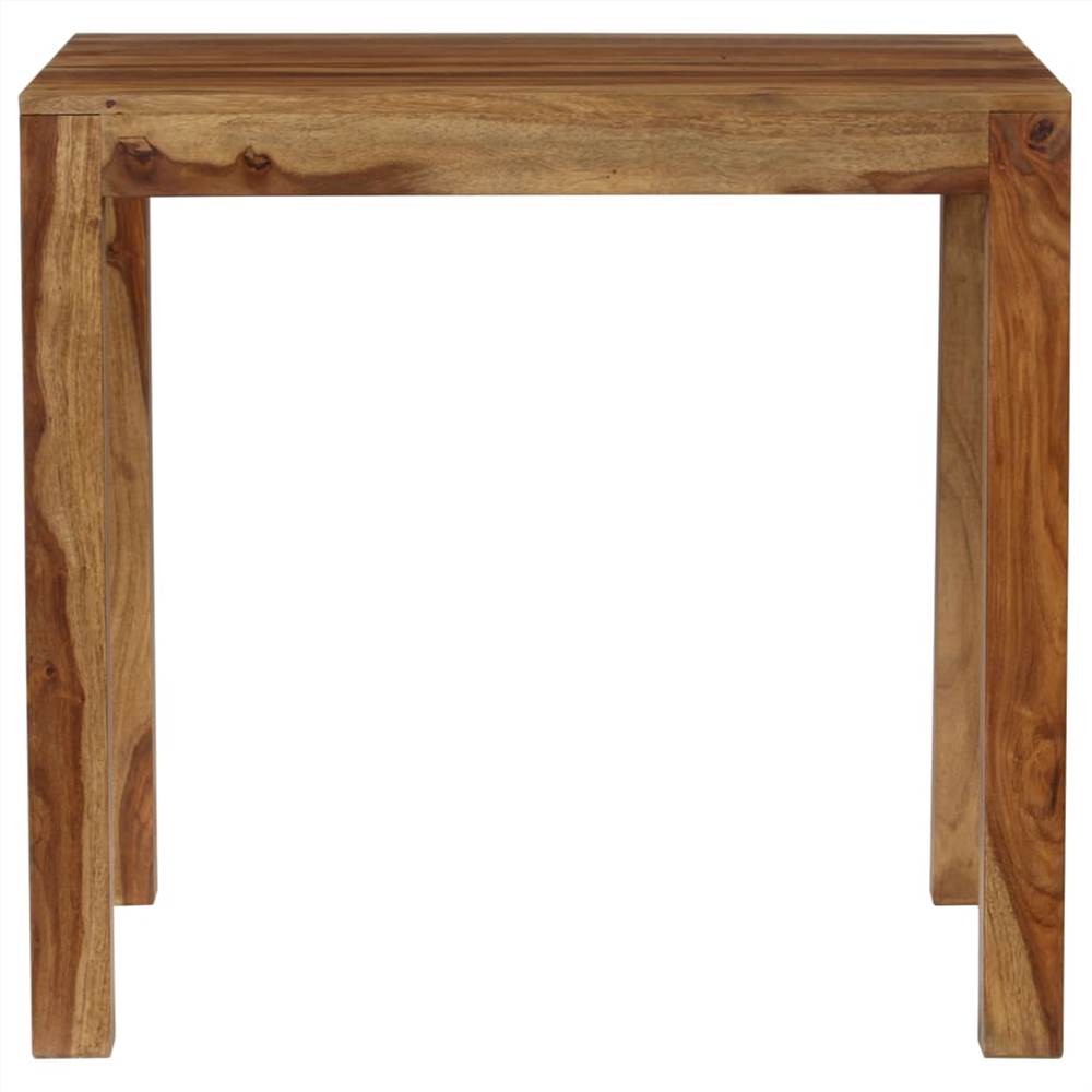 Dining Table Solid Sheesham Wood 82x80x76 cm