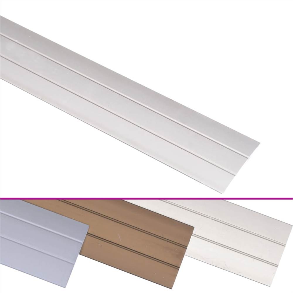 Floor Profiles 5 pcs Aluminium 90 cm Gold