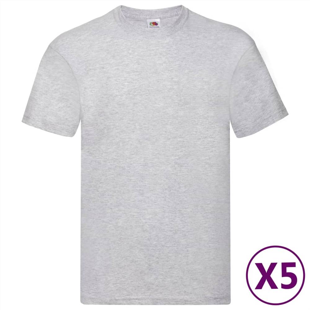 Fruit of the Loom Original T-shirts 10 pcs S Cotton
