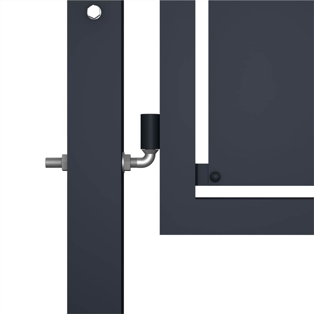 Garden Gate Metal 5x2.5 m Anthracite