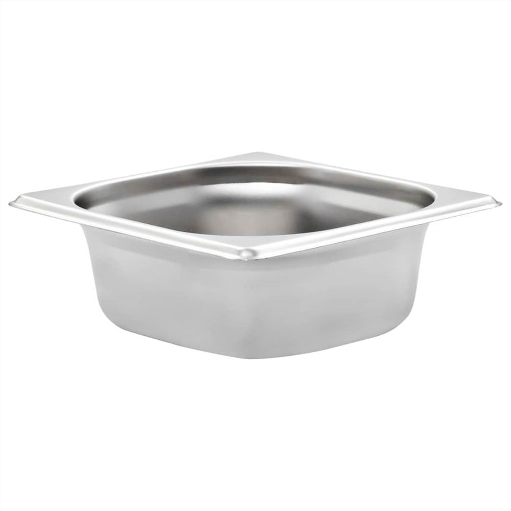 Gastronorm Containers 12 pcs GN 1/6 65 mm Stainless Steel