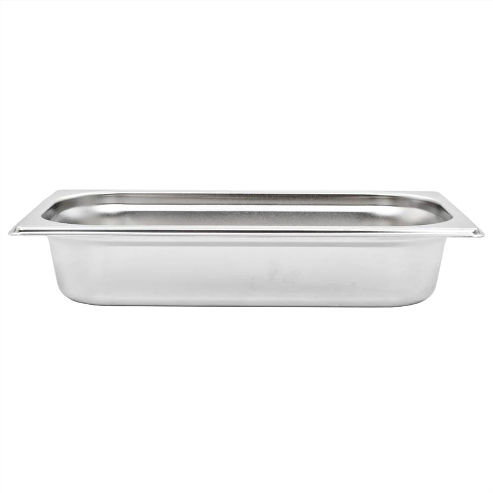 Gastronorm Containers 8 pcs GN 1/3 65 mm Stainless Steel