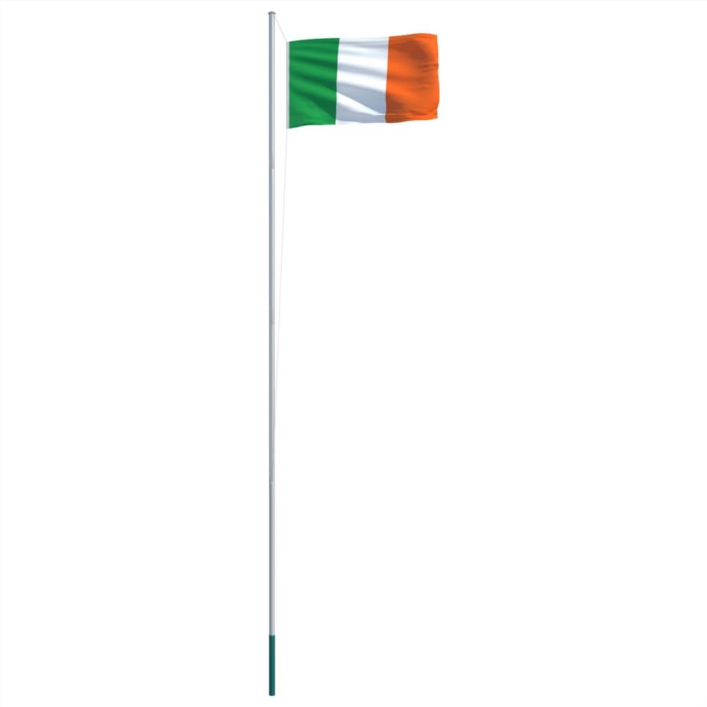 Ireland Flag and Pole Aluminium 6,2 m