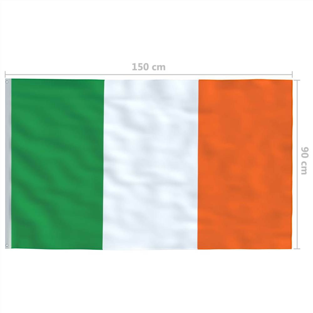Ireland Flag and Pole Aluminium 6,2 m