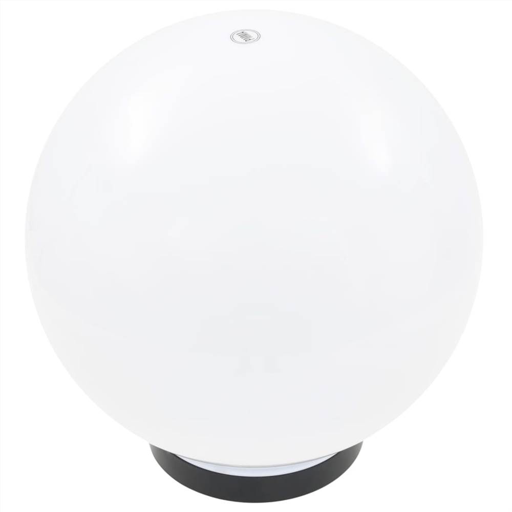 LED Bowl Lamps 4 pcs Spherical 25 cm PMMA