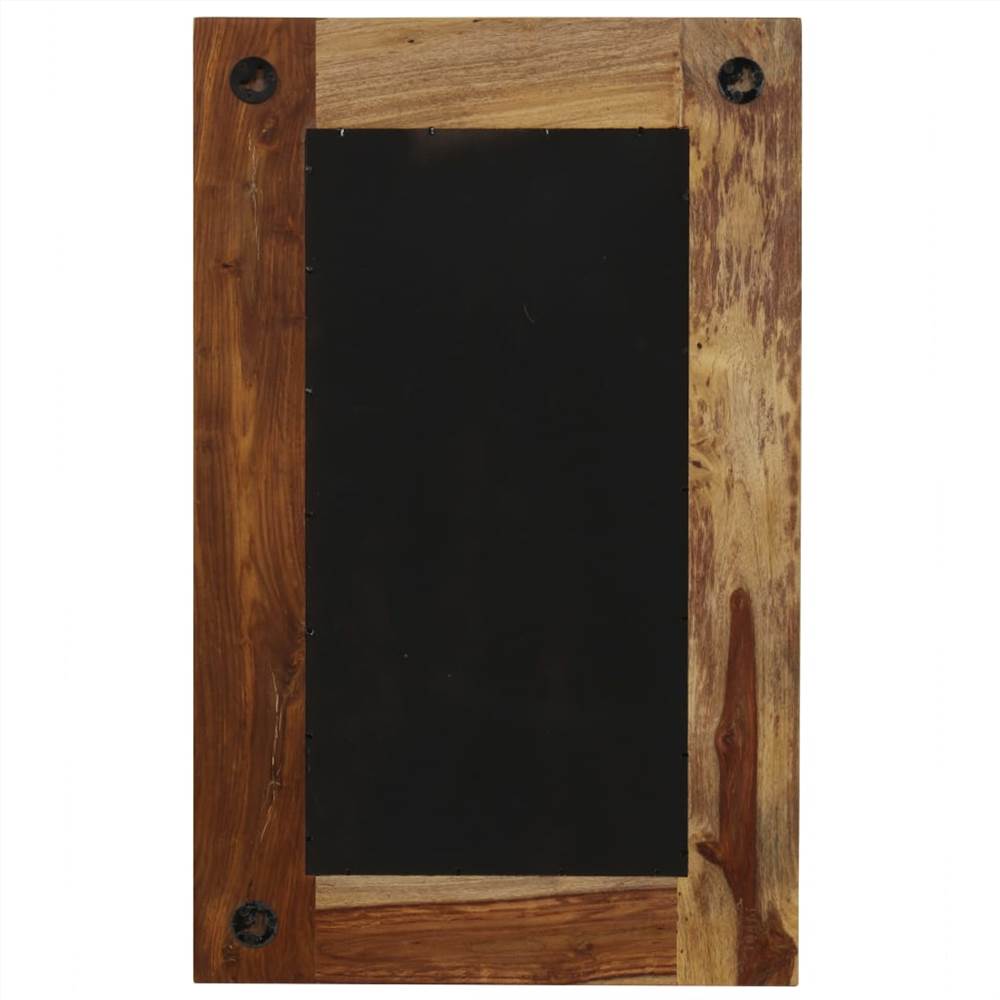 Mirror Solid Sheesham Wood 50x80 cm